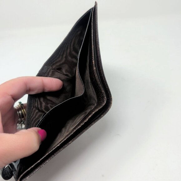 Vintage Mark Cross Wallet Leather Brown - Picture 9 of 11